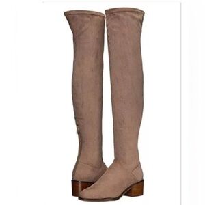 Women's Steve Madden Gabbie Over The Knee Boot Taupe Size 6